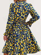 Long Sleeve Ruffle Dress - The Nicole - Tayan Dress Co.