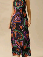 Sleeveless Maxi Dress - The Nicole - Tayan Dress Co.