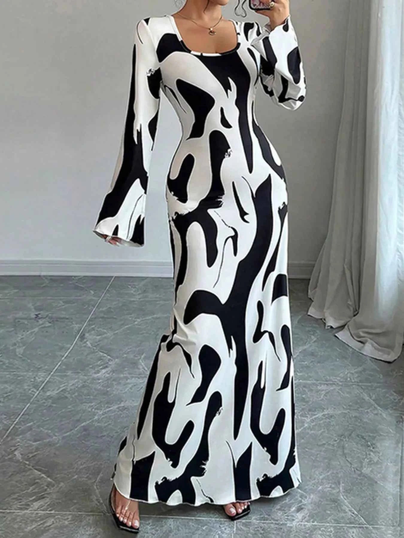 Long Sleeve Maxi Dress