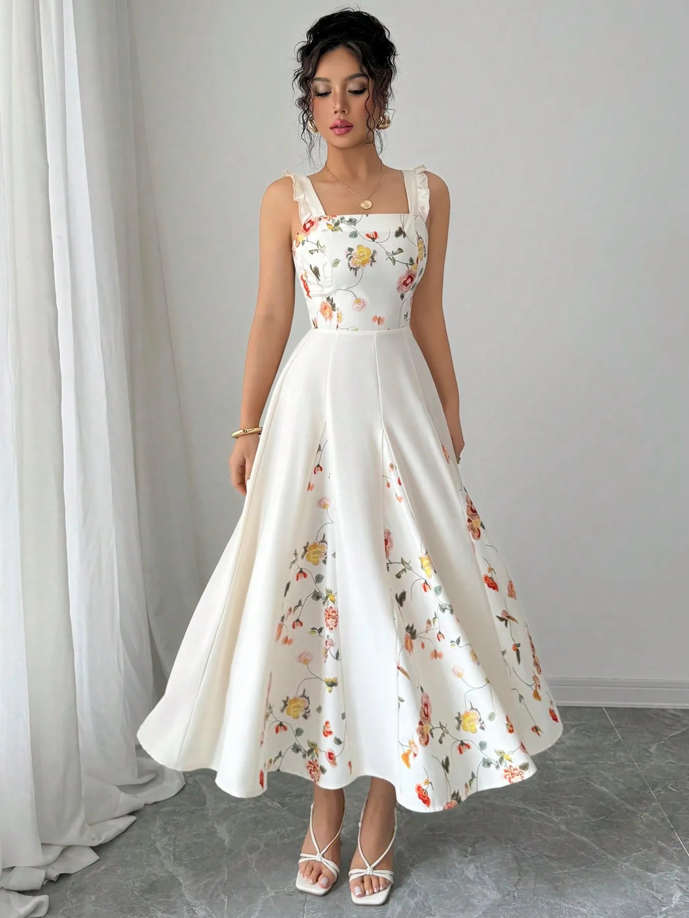 Long Midi Dress - The Nicole - Tayan Dress Co.