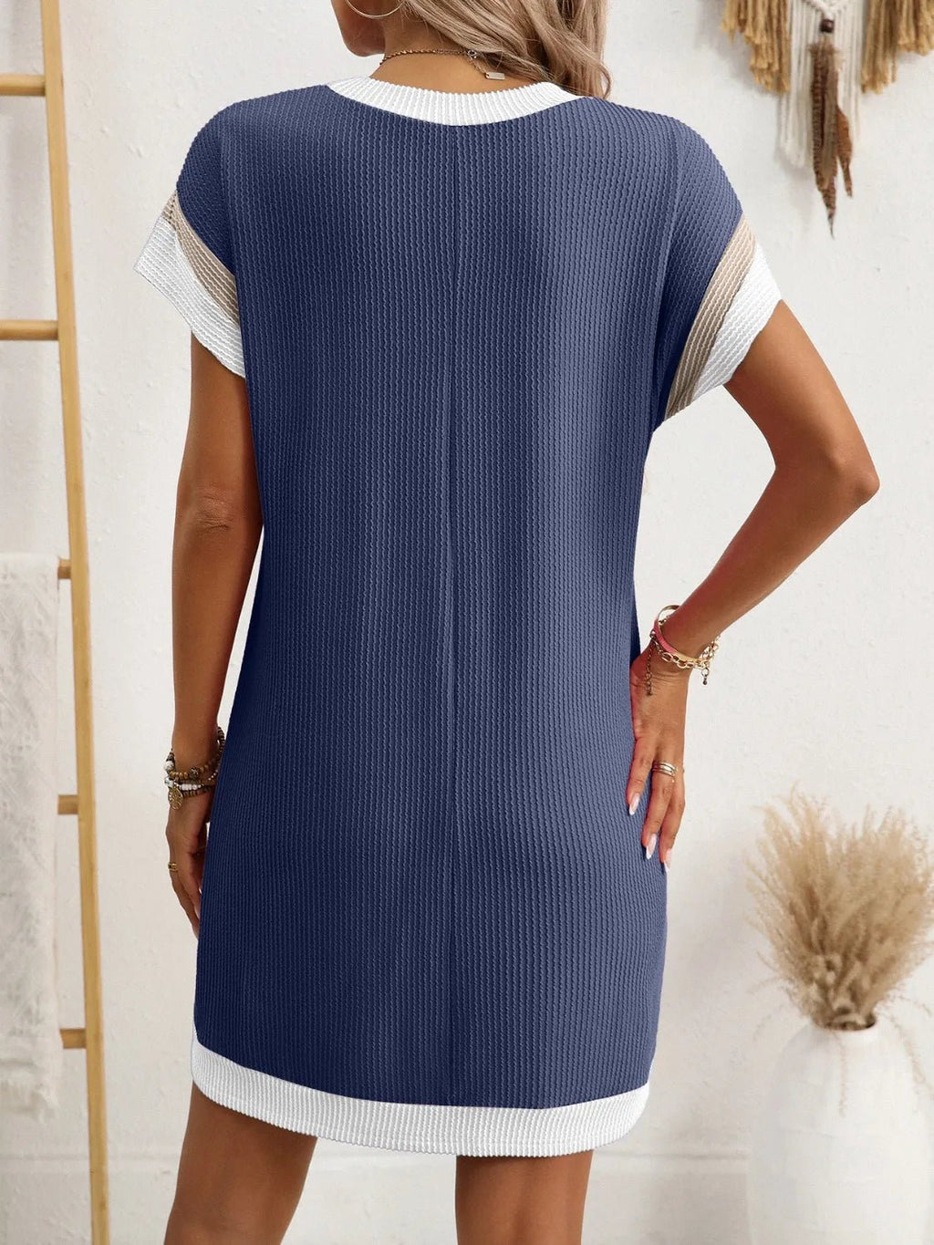 Short Sleeve Mini Dress - The Nicole - Tayan Dress Co.
