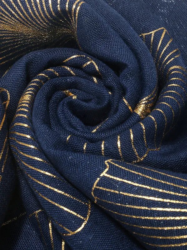 Ginkgo Leaf Scarf - The Nicole - Tayan Dress Co.