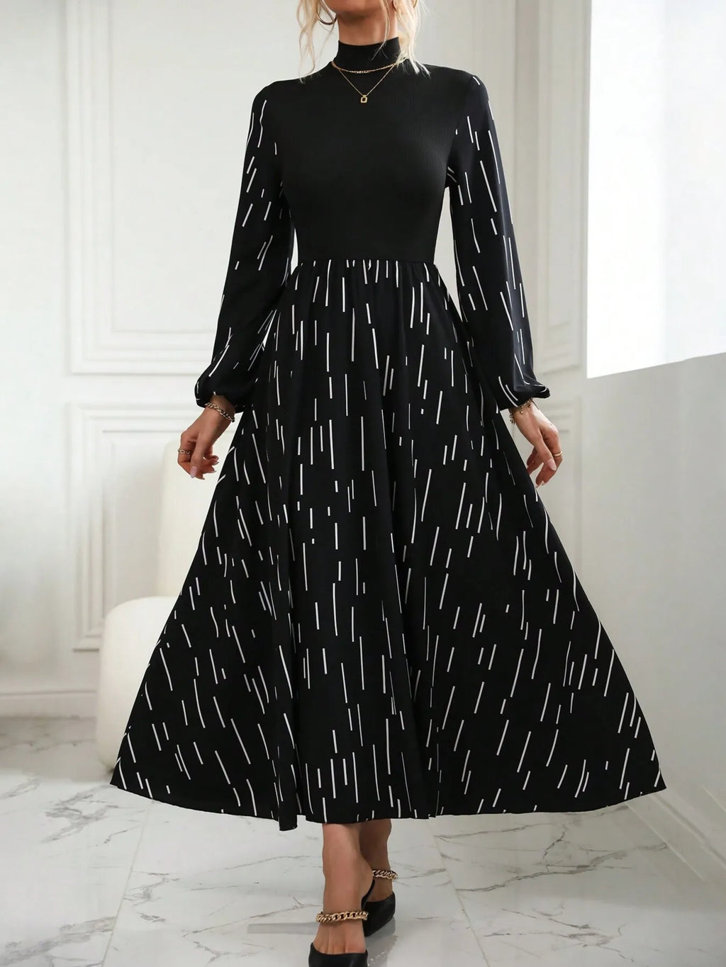 Long Sleeve Dress - The Nicole - Tayan Dress Co.
