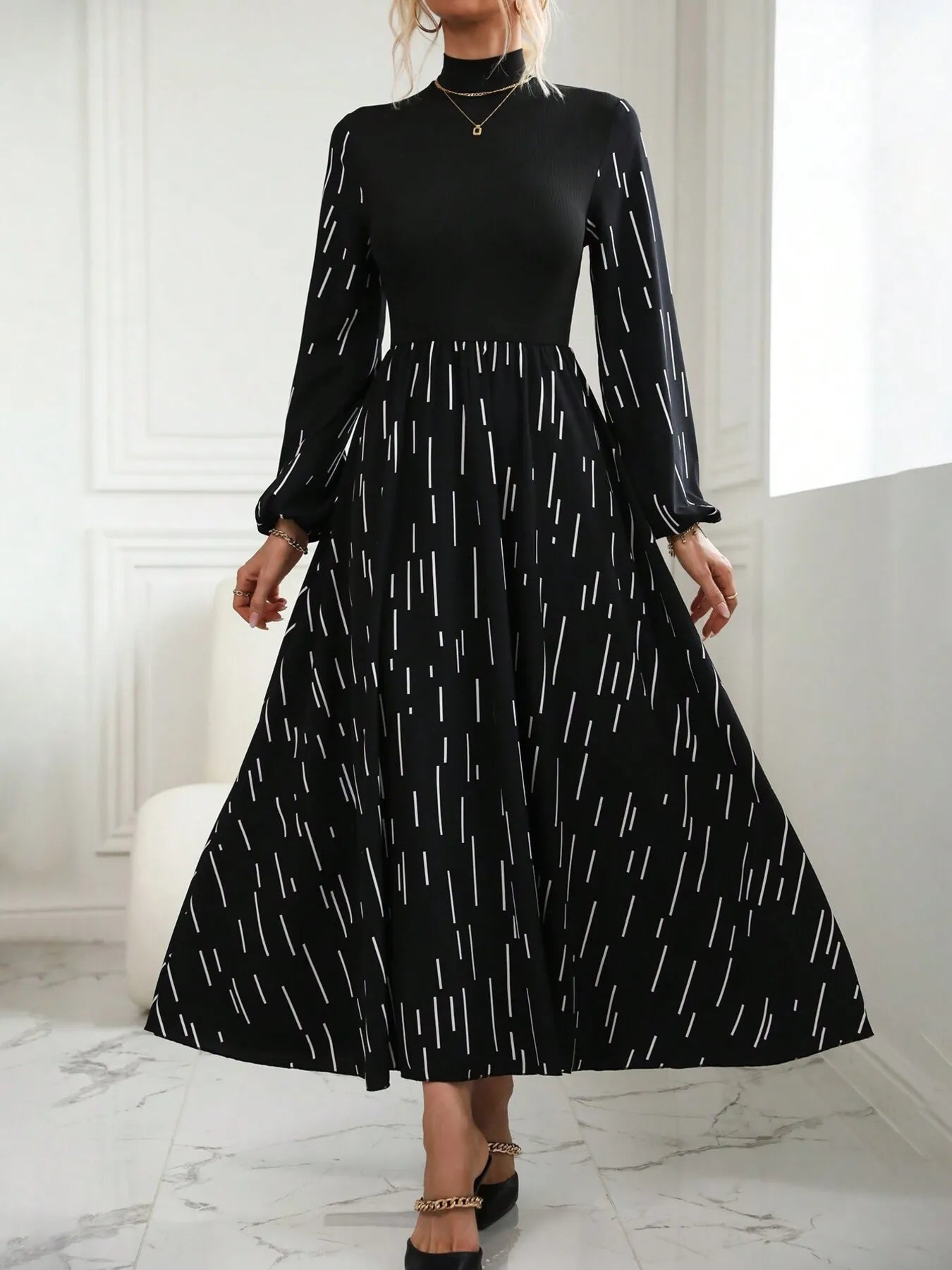 Long Sleeve Dress - The Nicole - Tayan Dress Co.