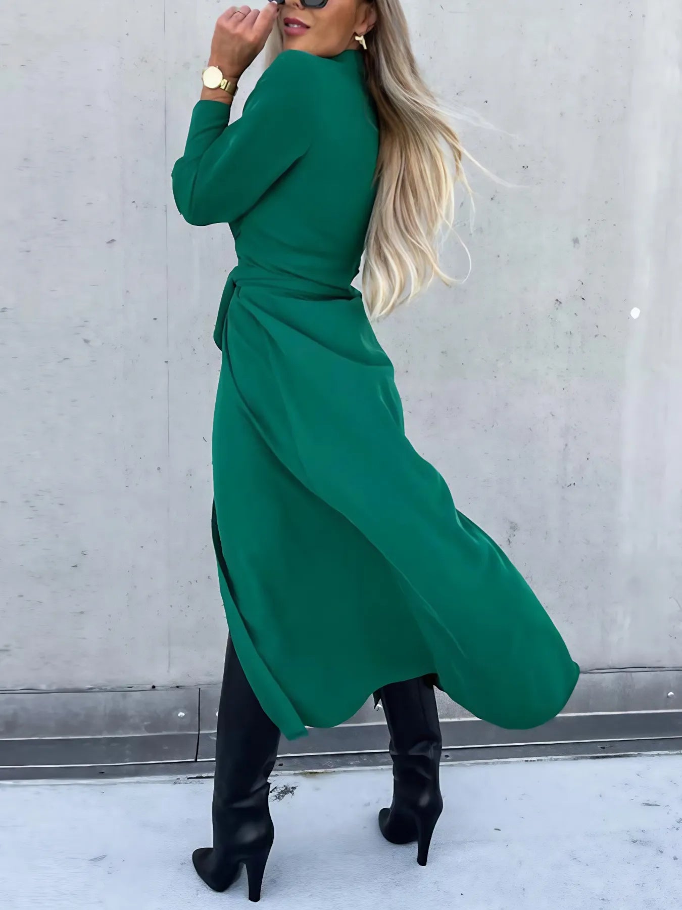 Long Sleeve Shirt Dress - The Nicole - Tayan Dress Co.