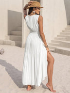 V - Neck Sleeveless Dress - The Nicole - Tayan Dress Co.