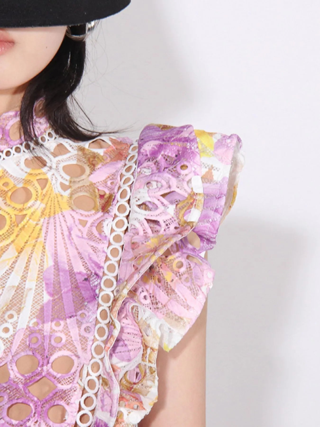 Ruffled Midi Dress - The Nicole - Tayan Dress Co.