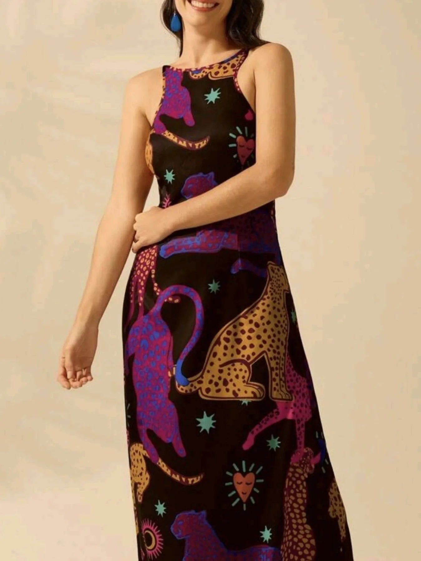 Sleeveless Maxi Dress - The Nicole - Tayan Dress Co.