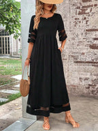 Half Sleeve Dress - The Nicole - Tayan Dress Co.