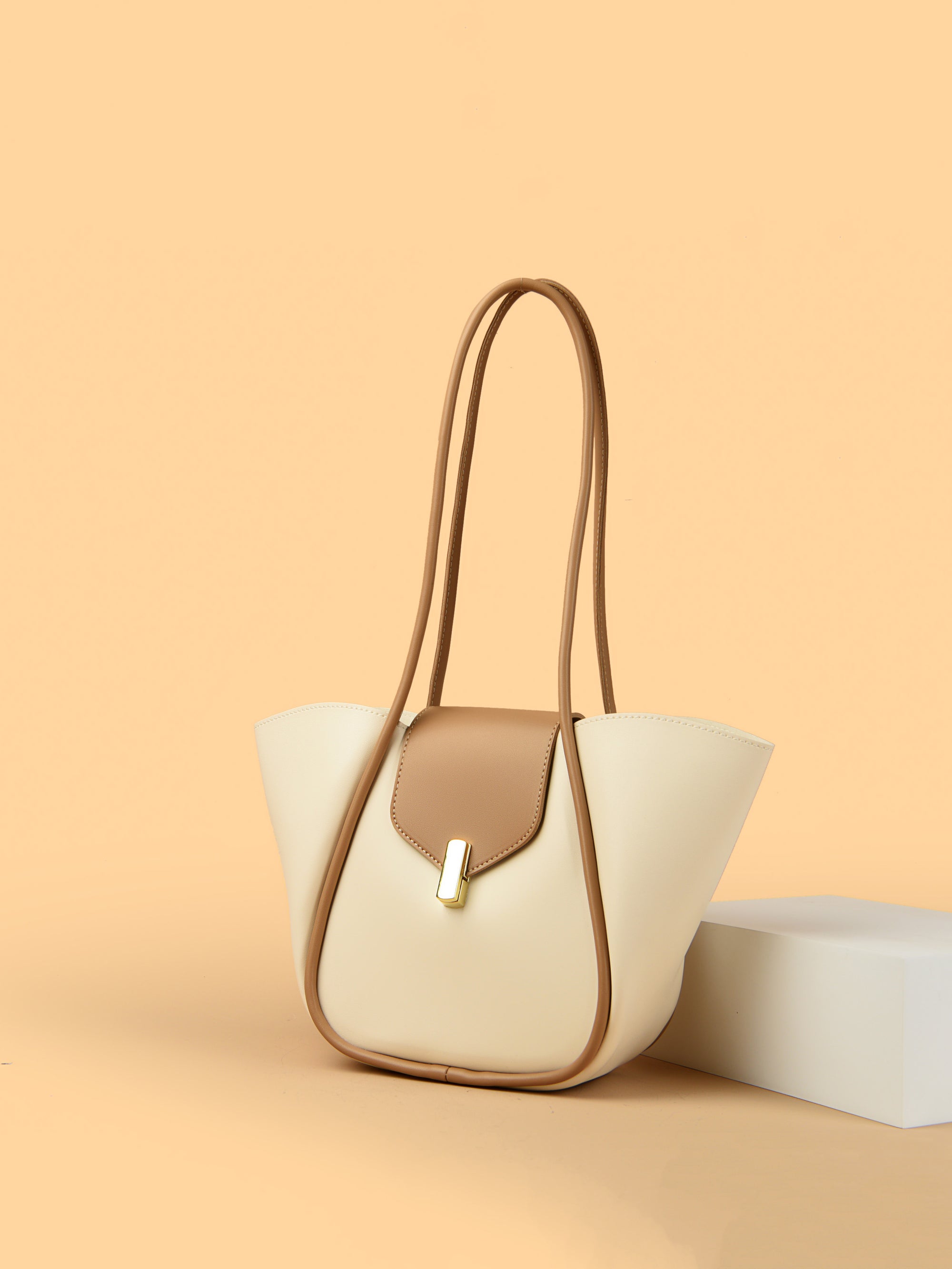 PU Leather Shoulder Bag with Detachable Pouch - TNT Dress Co.