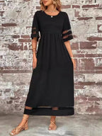 Half Sleeve Dress - The Nicole - Tayan Dress Co.