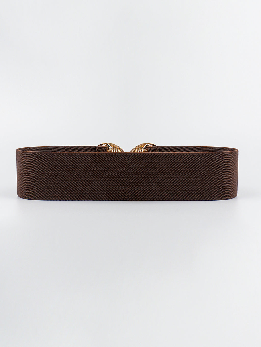Geometric Buckle Elastic Wide Belt - TNT Dress Co.