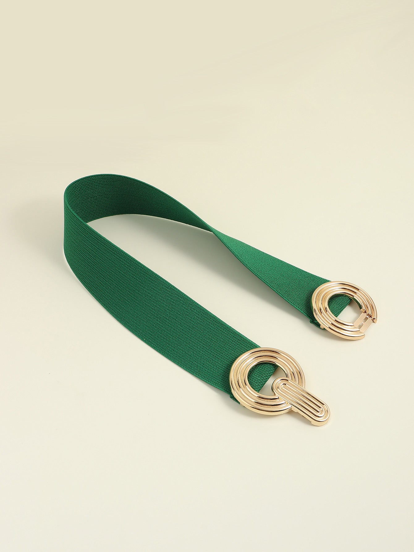 Geometric Buckle Elastic Wide Belt - TNT Trends 