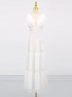 V - Neck Sleeveless Maxi Dress - The Nicole - Tayan Dress Co.