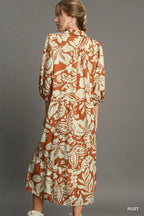 Midi Shirt Dress - The Nicole - Tayan Dress Co.