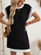 Short Sleeve Mini Dress - The Nicole - Tayan Dress Co.