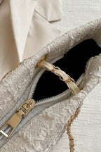 Polyester Texture Chain Tote bag - TNT Dress Co.
