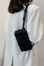 Zenana Vegan Leather Woven Crossbody Bag - TNT Dress Co.