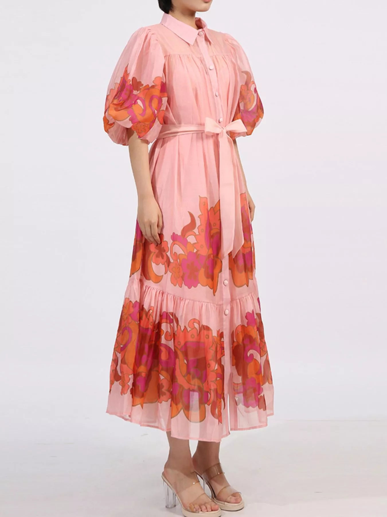 Mid Sleeve Dress - The Nicole - Tayan Dress Co.