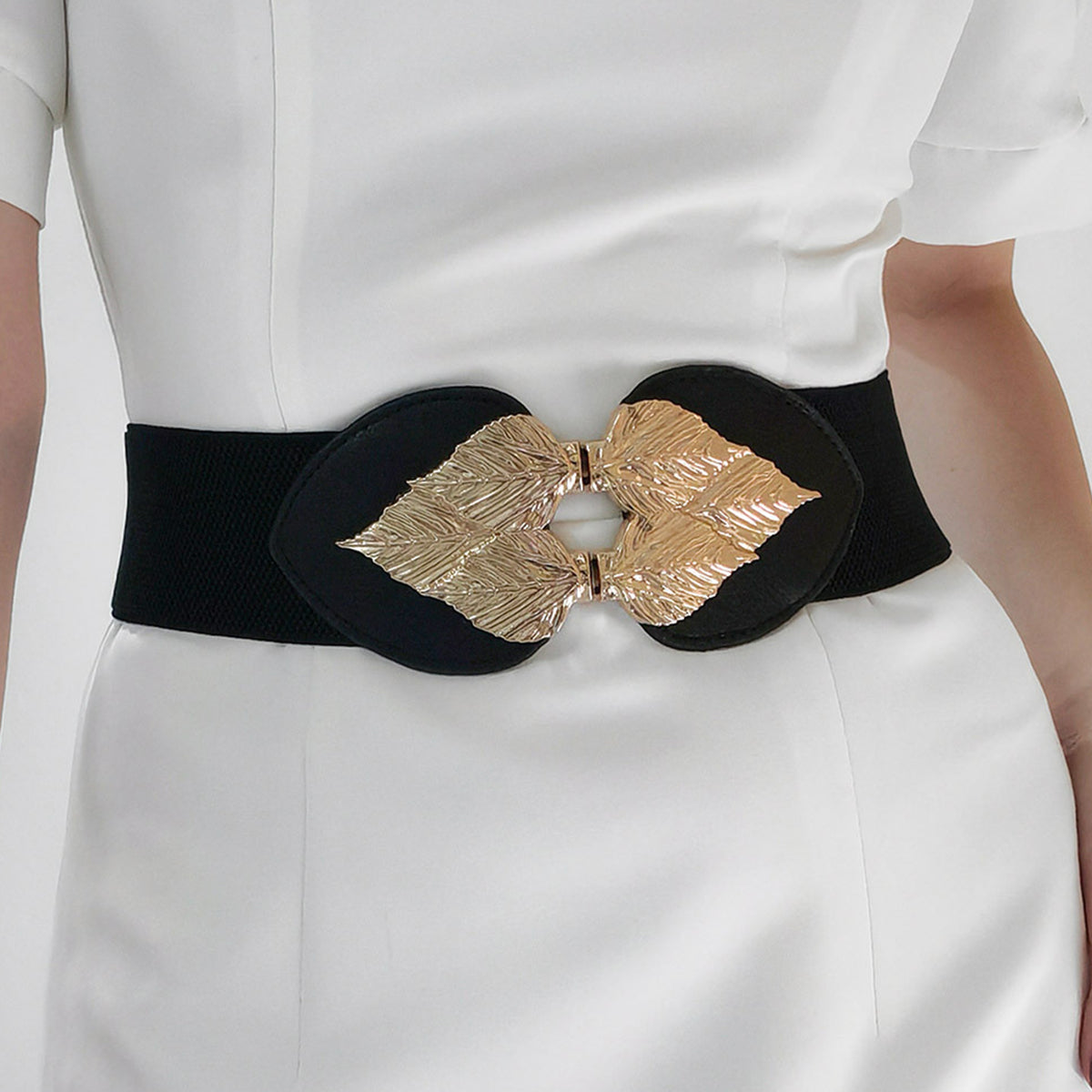Metallic Bloom Stretch Belt - TNT Trends 