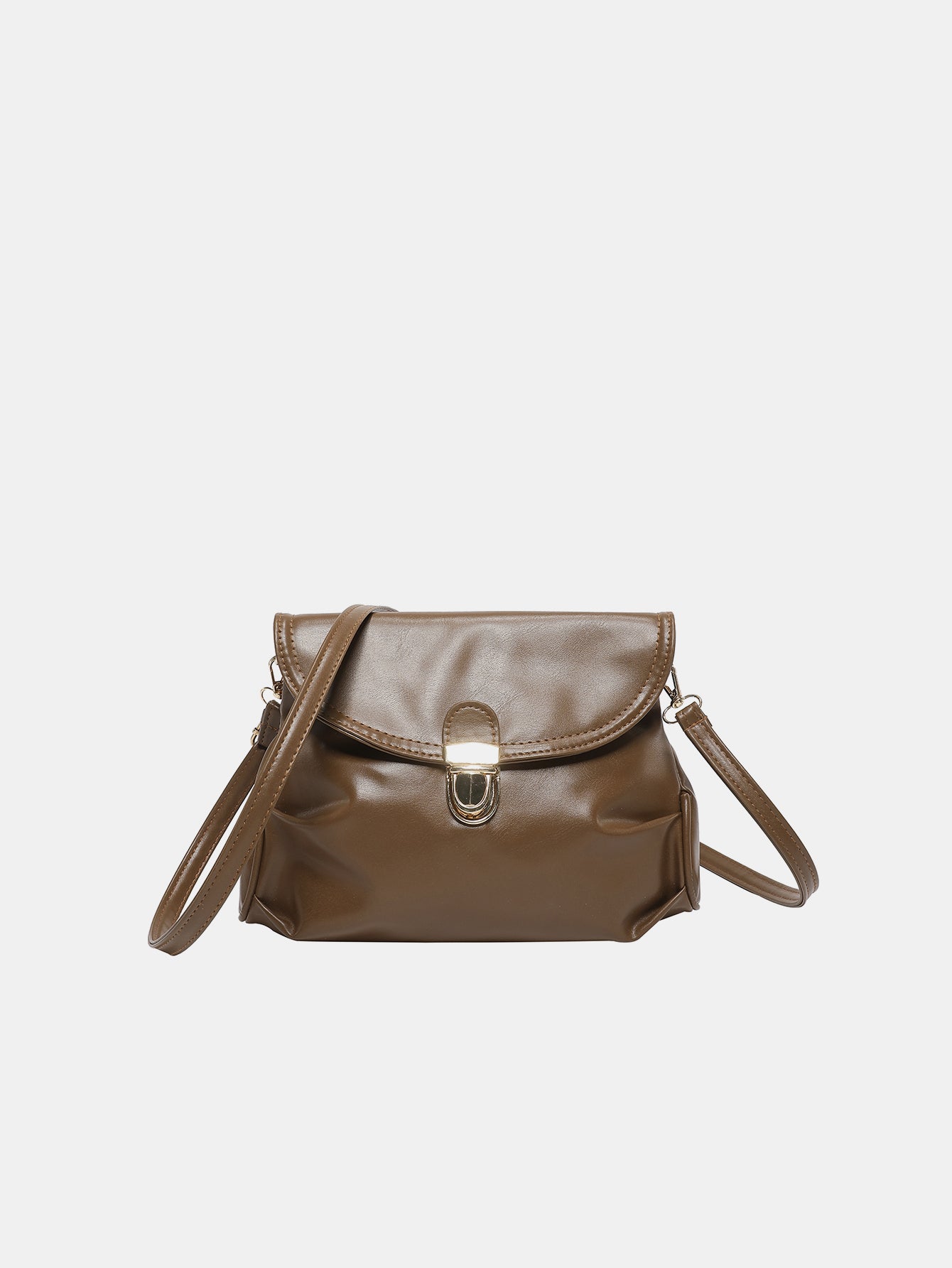 PU Leather Adjustable Strap Crossbody Bag - TNT Dress Co.