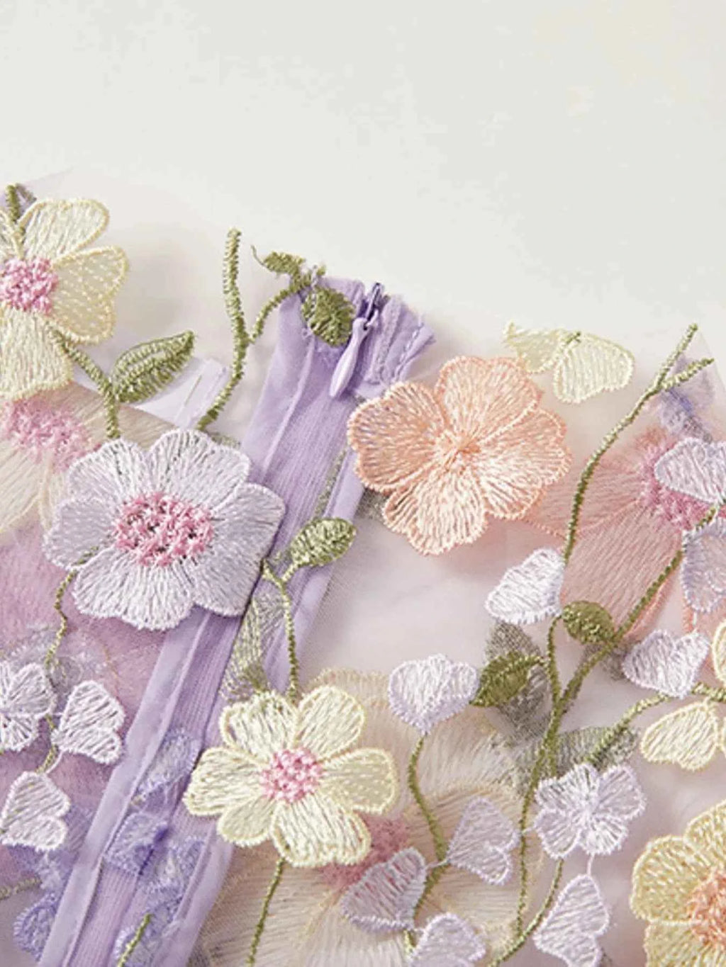 Floral Embroidered Dress