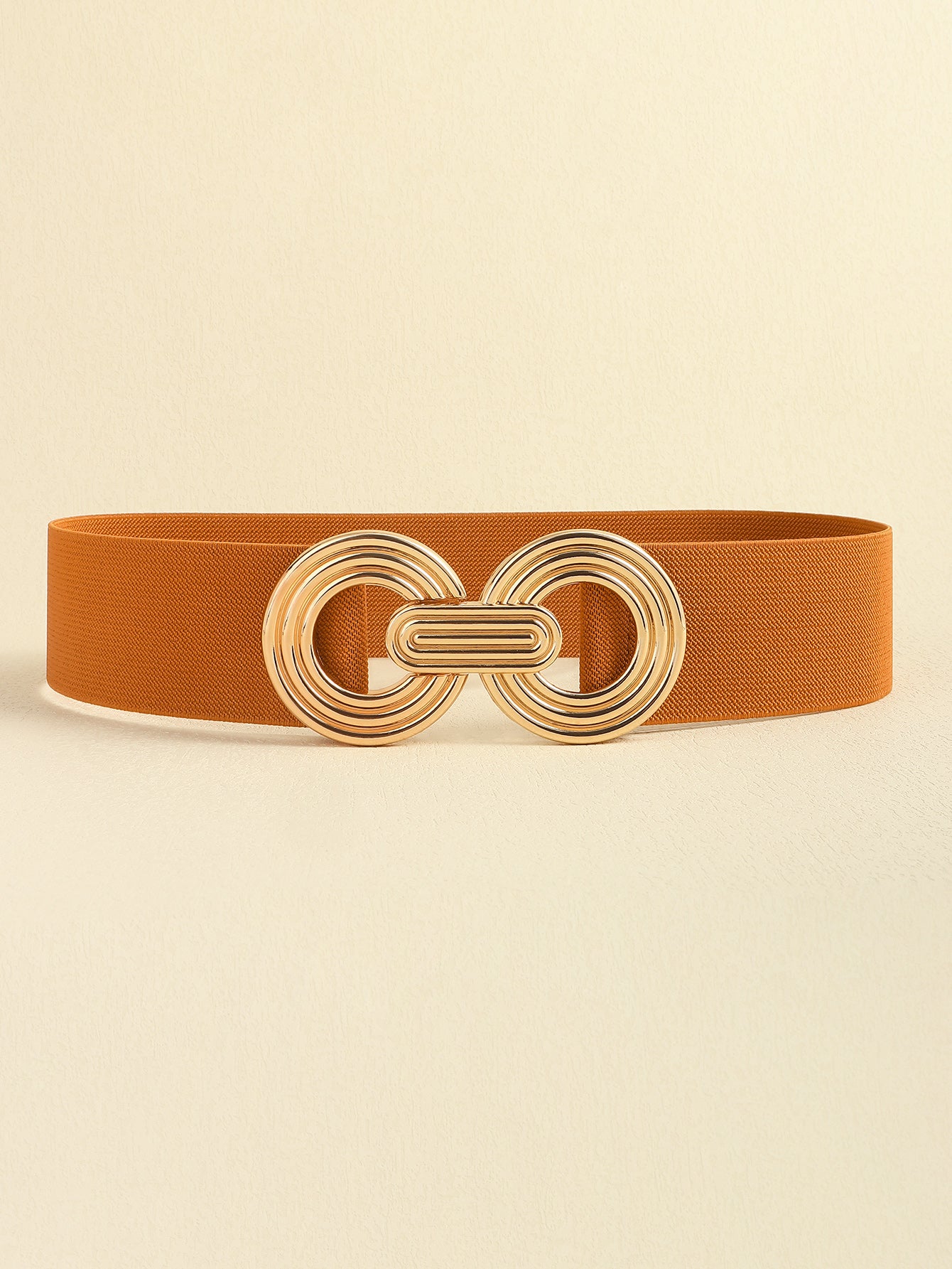Geometric Buckle Elastic Wide Belt - TNT Trends 