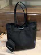 Canvas Tote Bag with Pouch - TNT Dress Co.