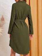 Button - Down Shirt Dress - The Nicole - Tayan Dress Co.