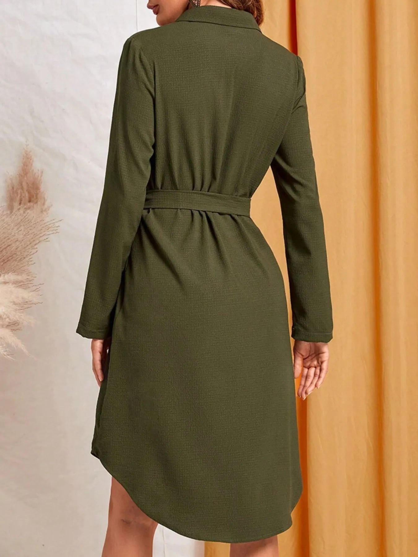 Button - Down Shirt Dress - The Nicole - Tayan Dress Co.