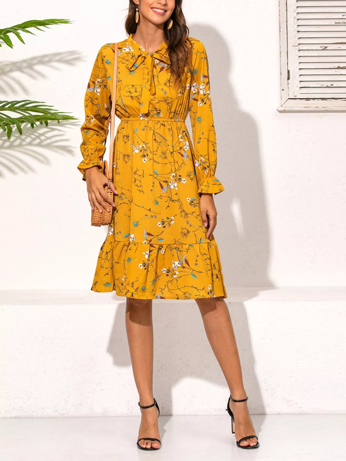 Long Sleeve Dress - The Nicole - Tayan Dress Co.