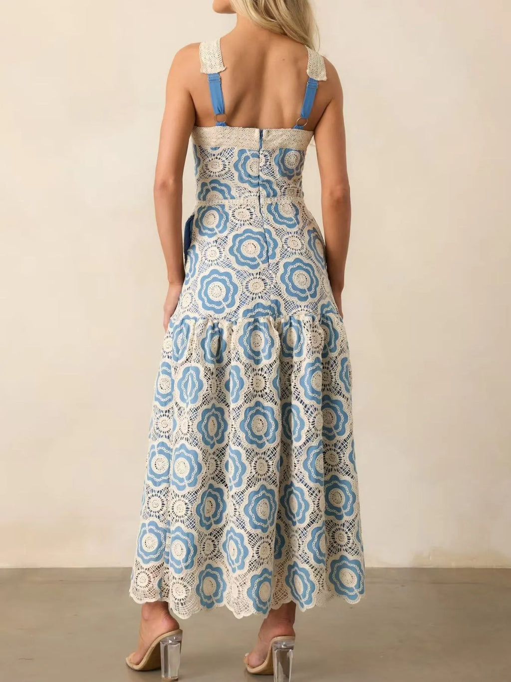 Sleeveless Midi Dress - The Nicole - Tayan Dress Co.