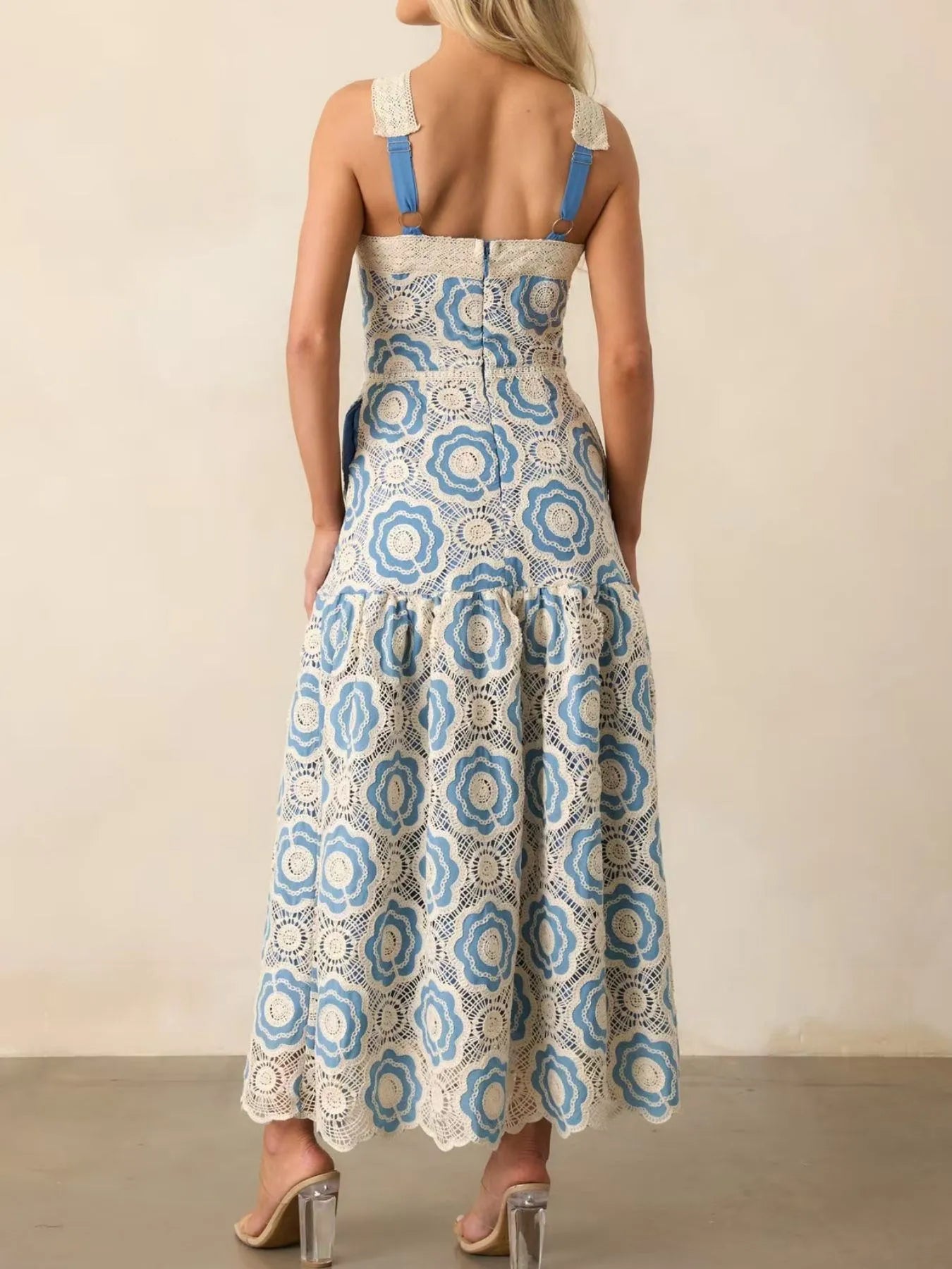 Sleeveless Midi Dress - The Nicole - Tayan Dress Co.