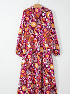 Long Sleeve Midi Dress with Pockets - The Nicole - Tayan Dress Co.