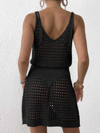 Crochet Knit Cover Up Dress - The Nicole - Tayan Dress Co.