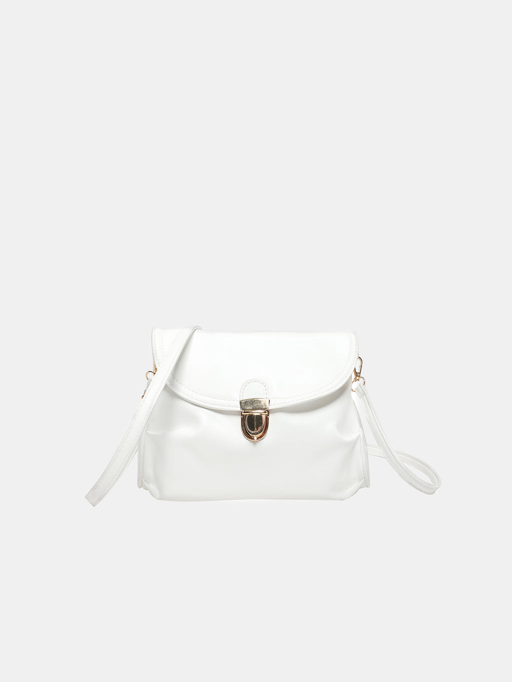 PU Leather Adjustable Strap Crossbody Bag - TNT Dress Co.