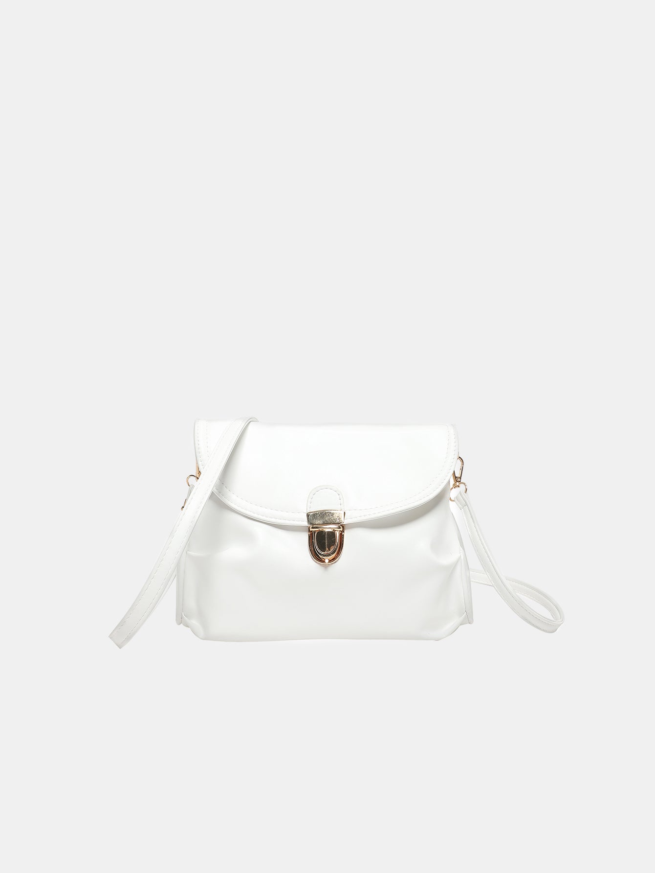 PU Leather Adjustable Strap Crossbody Bag - TNT Dress Co.
