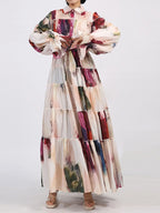 Tie Waist Maxi Dress - The Nicole - Tayan Dress Co.