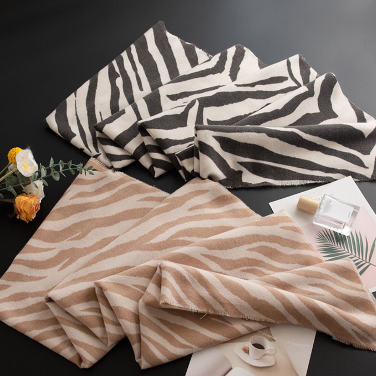 Wild Elegance Animal Print Scarf - TNT Trends 