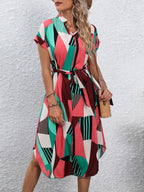 Short Sleeve Dress - The Nicole - Tayan Dress Co.