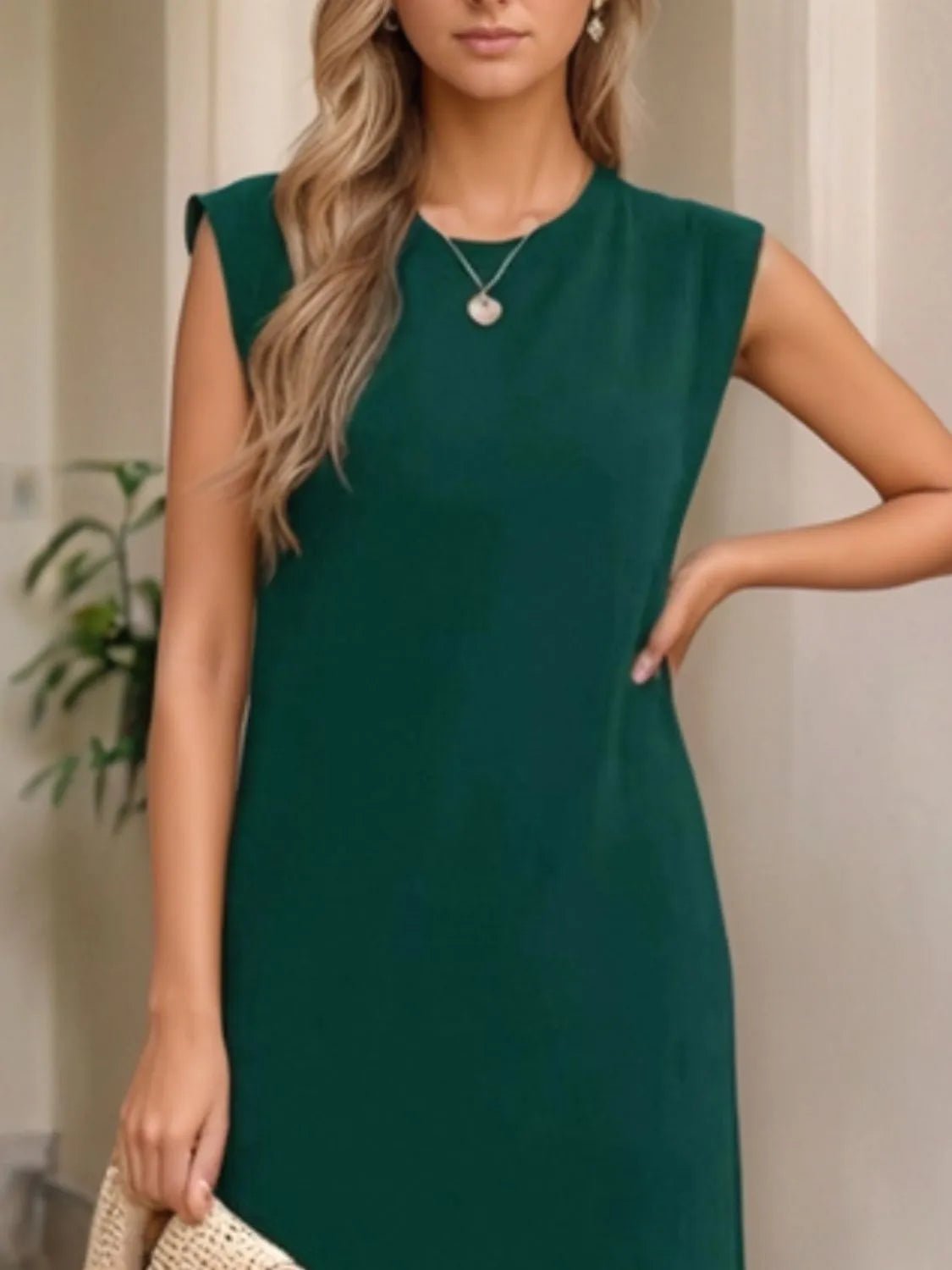 Sleeveless Maxi Tank Dress - The Nicole - Tayan Dress Co.