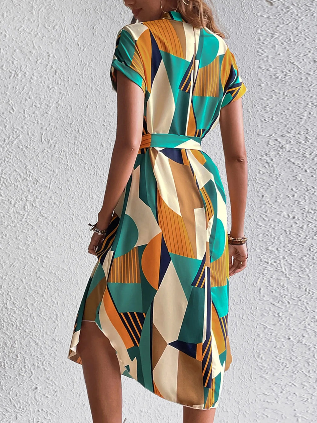 Short Sleeve Dress - The Nicole - Tayan Dress Co.
