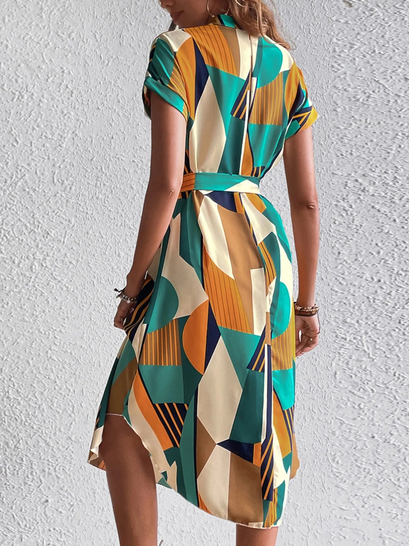 Short Sleeve Dress - The Nicole - Tayan Dress Co.