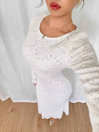 Flare Long Sleeve Dress