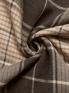 Plaid Long Sleeve Dress - The Nicole - Tayan Dress Co.